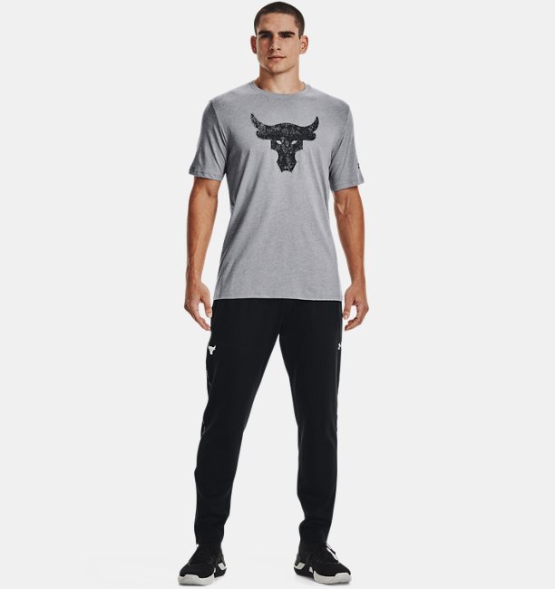 UAプロジェクトロック ショートスリーブ Tシャツ ブラフマ ブル（トレーニング/MEN）